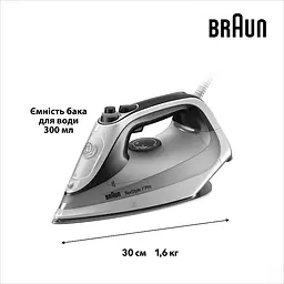 Праска BRAUN SI 7149 WB - мініатюра 7