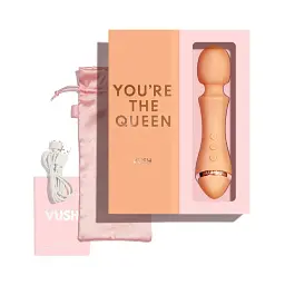 Вібратор Vush Majesty 2, 19.5 см (помаранчевий) - мініатюра 5