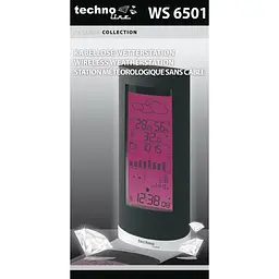 Метеостанція Technoline WS6501 Black Metall (WS6501), Чорний - мініатюра 4