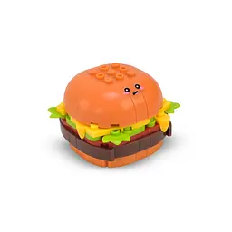 Конструктор дитячий "Western fast food: Hamburger" 1024A-1, пластик, 93 деталі - мініатюра 2