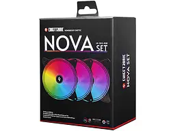 Вентилятор для корпусу Chieftec Nova Set 3-Pack (NF-3012-RGB) - мініатюра 6
