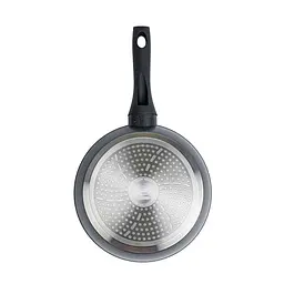 Набір глибоких сковорідок 24см, 26см та 28см Prime Chef Krauff + кришка скляна універсальна Krauff та сумка шопер - мініатюра 7