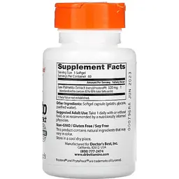 Екстракт Со Пальметто Doctor's Best Saw Palmetto 320 мг 60 капсул - мініатюра 2