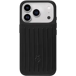 Чохол TPU+Metal Rimowa Style (AAA) для Apple iPhone 17 Pro / 18 Pro (6.3") Black - мініатюра 2