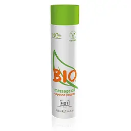 Масажна олія Hot Bio massage oil Cayenne pepper, 100 мл