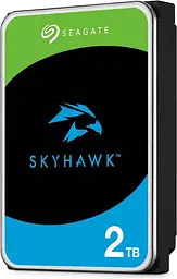 Жорсткий диск 2TB 3.5" 256MB SATA SkyHawk Seagate teh0013503 - мініатюра 2