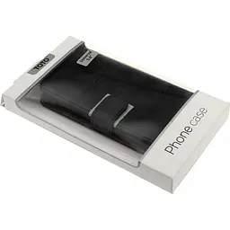 Чохол-книжка Toto Book Silicone Slide Universal Cover 5.6" (№1) Black - мініатюра 2