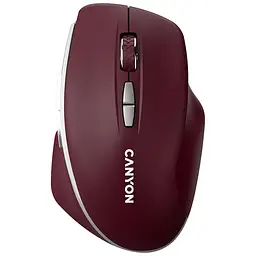 Мишка Canyon MW-21 Wireless Blue LED Burgundy (CNS-CMSW21BR) - мініатюра 3