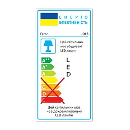 Світильник для підсвічування сходів Feron JD13 1Вт 2700K білий - мініатюра 3