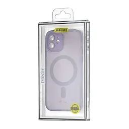 Чохол Splatter with MagSafe Protected Camera iPhone 12 Purple - мініатюра 2