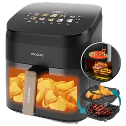 Мультипіч (аерогриль-фрітюрниця) CECOTEC Cecofry&Grill Smokin 6500