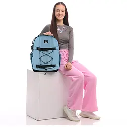 Рюкзак GoPack Education Teens 186 блакитний (GO25-186L-2) - мініатюра 15