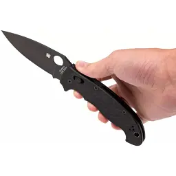 Ніж Spyderco Manix 2 XL Black Blade - мініатюра 4