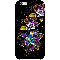 Чохол Demsky Flowers on black для Apple iPhone 6/6s (4.7)