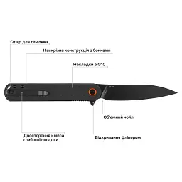 Ніж Skif Townee Jr BSW Black - мініатюра 7