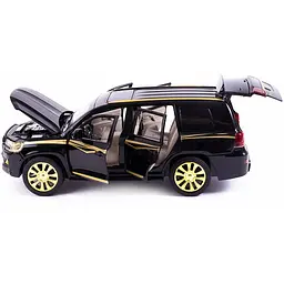 Колекційна металева модель позашляховика АвтоЕксперт Toyota Land Cruiser з інерцією, світлом та звуком 1:24 - мініатюра 7