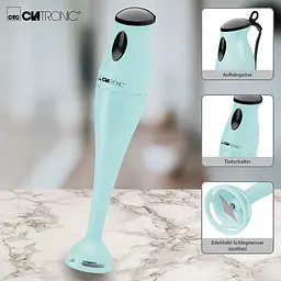 Блендер заглибний CLATRONIC SM 3577 Mint/Green - мініатюра 2