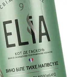 Вино Elia Blanc, біле, сухе, з/б, 0,25 л - мініатюра 3