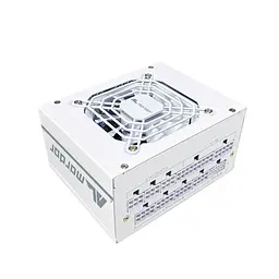 Блок живлення ALmordor 750 Вт SFX, White, модульний, 80+ Gold, ATX3.1, Active PFC, 80 мм, 4xMolex / 8xSATA / 3x6+2-pin / 1x16-pin / 2x4+4-pin / 1x20+4-pin, FanStop (ALSFX750WH31) - мініатюра 2