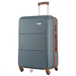 Валіза Semi Line 26" L Green-Grey (T5584-5)