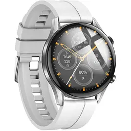 Смарт-годинник HOCO Y7 Pro Smart sports watch(call version) Silver - мініатюра 2