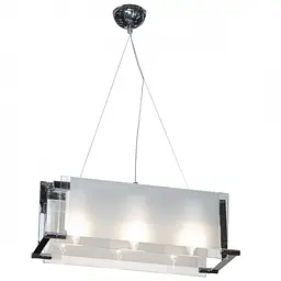 Люстра підвісна Brille E14 60W CH (BR-228S/3)
