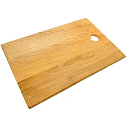 Дошка кухонна обробна прямокутна дерев'яна iWood 300 x 200 мм дуб