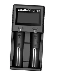 Зарядний пристрій Liitokala Lii-PD2+car універсальний - інтелектуальний - 2 канали