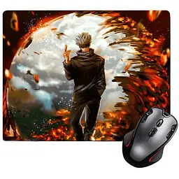Ігрова поверхня Nextprint Годжо Сатору, Магічна битва великий - Jujutsu Kaisen 300 х 250 мм (12663)