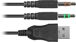 Ігрова гарнітура Defender Dexter RGB, кабель 2.2 м, чорна - мініатюра 10