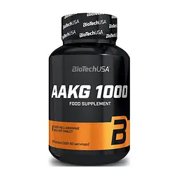 L-Аргінін Альфа-Кетоглутарат (AAKG) 1000 мг - 100 таблеток