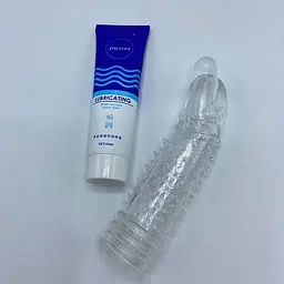 Високоякісна насадка на пеніс Roselex Сірий K000108 - мініатюра 4