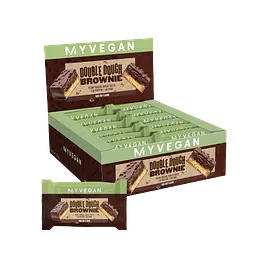 Протеїнові батончики Vegan Double Dough Brownie — 12 × 60 г Chocolate Chip