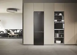 Холодильник Haier із нижньою морозильною камерою А+ NF інвертор дисплей нульова зона чорний (HDW3620DNPD) - мініатюра 2