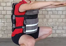 Жилет обтяжувач EasyFit Armor 18 кг набірний з кроком 0,5 кг (EF-WTV-180) - мініатюра 5