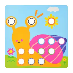 Дитяча мозаїка Limo Toy 808-10 з великими деталями - мініатюра 4