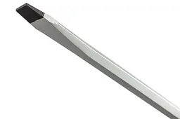 Викрутка ударна шліцева плоска Mastertool SL6 x 100мм HEX 49-6610 - мініатюра 3