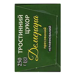 Цукор тростинний Сто пудів Демерара, пресований, 250 г (933089) - мініатюра 7