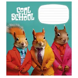 Зошит учнівський "Cool School" 024-3307L-2 в лінію, 24 аркуша