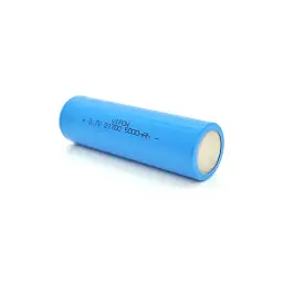 Акумулятор 21700 5000mAh, 3.7V, Blue, FlatTop Vipow (ICR21700-5000mAhFT / 31080) - мініатюра 2