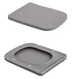 Унітаз підвісний Qtap Tern Ultra Quiet, з сидінням Slim Duroplast/ Soft-close/ Quick relase QT17332303ASSG - мініатюра 7