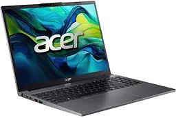 Ноутбук Acer Aspire Go AG15-51P 15.3 WUXGA IPS, Intel i5-1334U, 16GB, F512GB, UMA, Lin, сірий (NX.J51EU.009) - мініатюра 2