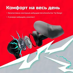 Навушники HyperX Cloud Earbuds III Black (BN7R9AA) - мініатюра 7
