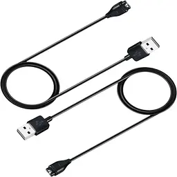Зарядний пристрій DK CDK для Garmin Venu X1 кабель (1m) USB 2 шт. (014446) (black)
