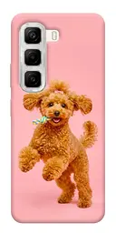 TPU чохол Demsky Happy poodle для Infinix Hot 50 4G