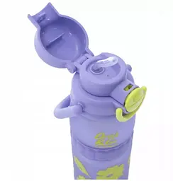 Пляшка для води СoolPack Sphera Flores Lila 740 мл фіолетова (Z32913) - мініатюра 3