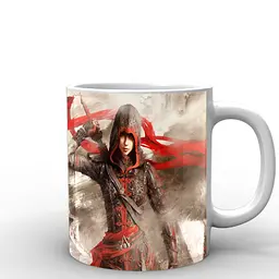 Кухоль GeekLand Assassins Creed дівчина AC.02.22 330 мл білий - мініатюра 3
