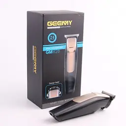 Бездротова машинка для стригти волосся Geemy GM-828 тример чоловічий - мініатюра 3