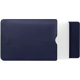 Чохол-конверт для ноутбука 13" Bubm Vertical Liner Bag Protective Sleeve для Ноутбука екошкіра темно-синій