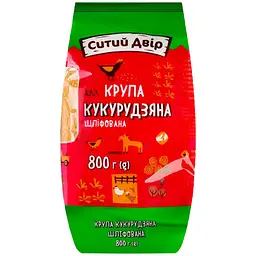 Набір: сочевиця колота Ситий двір червона 500 г + крупа кукурудзяна Ситий двір 800 г + рис круглий Ситий двір шліфований 1 кг + крупа гречана Ситий двір ядриця 1 кг - мініатюра 2